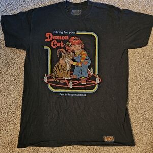 Steven Rhodes Demon Cat T-shirt